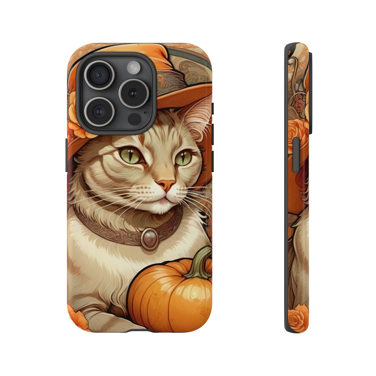 Halloween Alphonse Mucha Tough Phone Cases