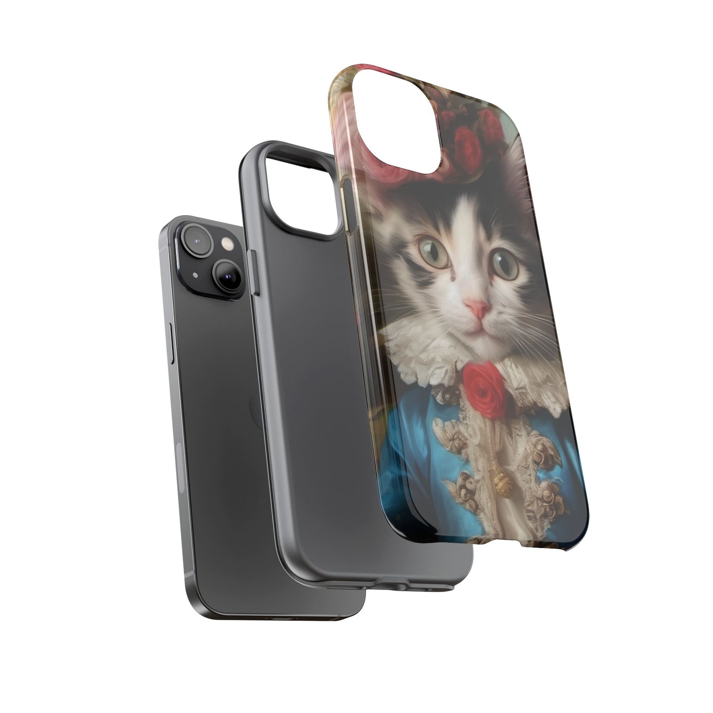Rococo Cat Tough Phone Cases (A Kitten)