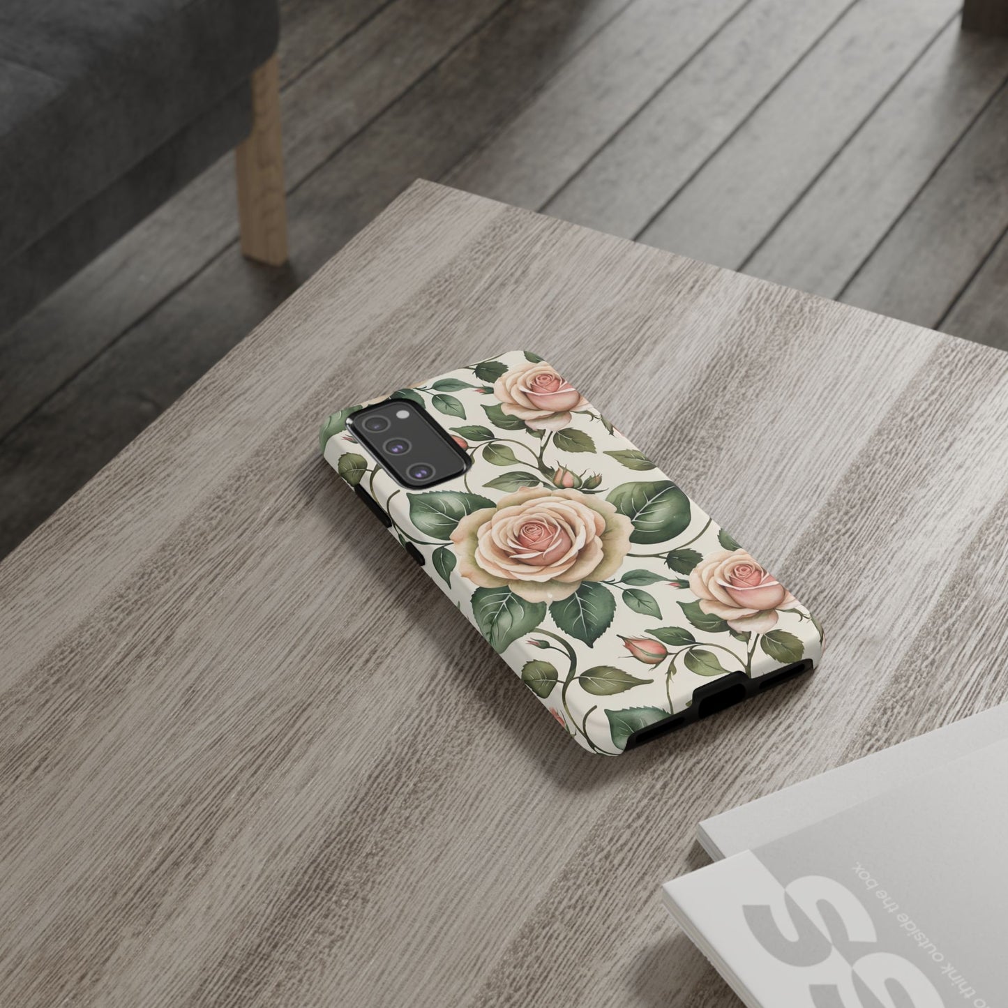 Watercolor Large Roses Tough Cases 2