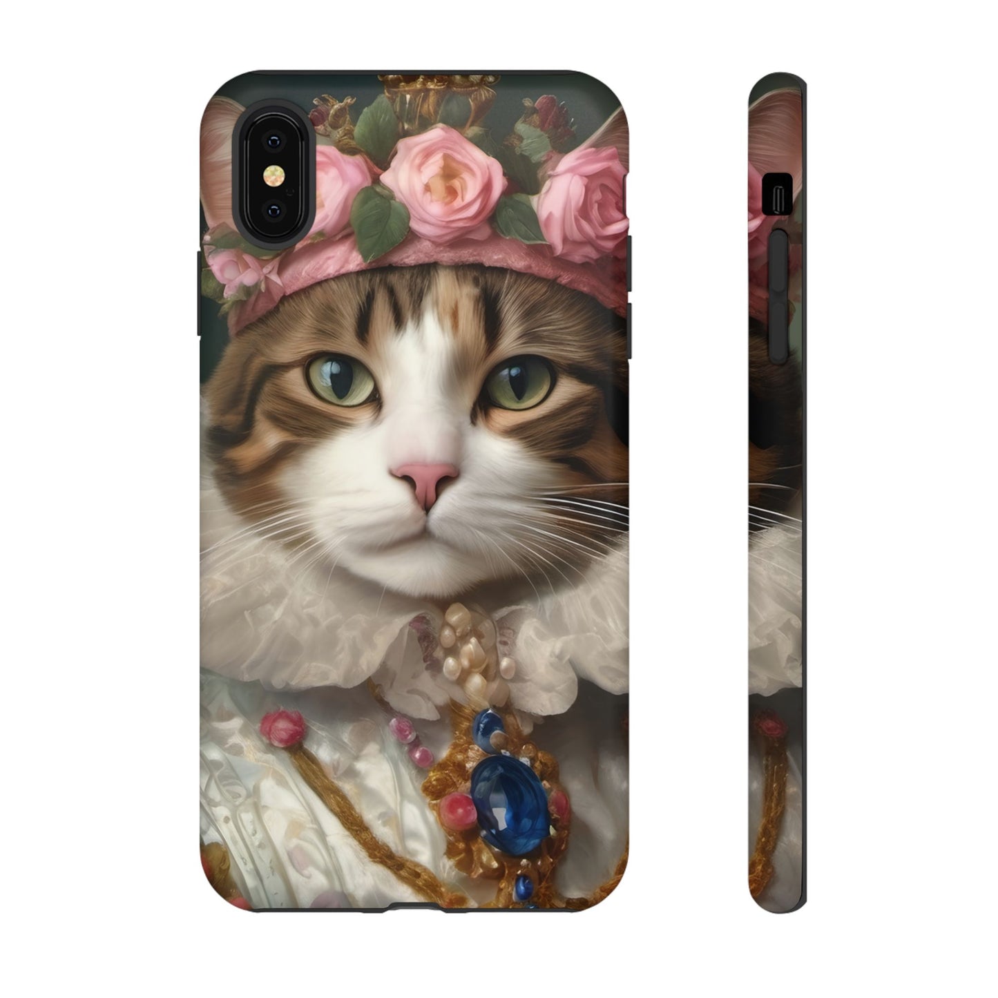 Rococo Cat Tough Phone Cases (A Queen)