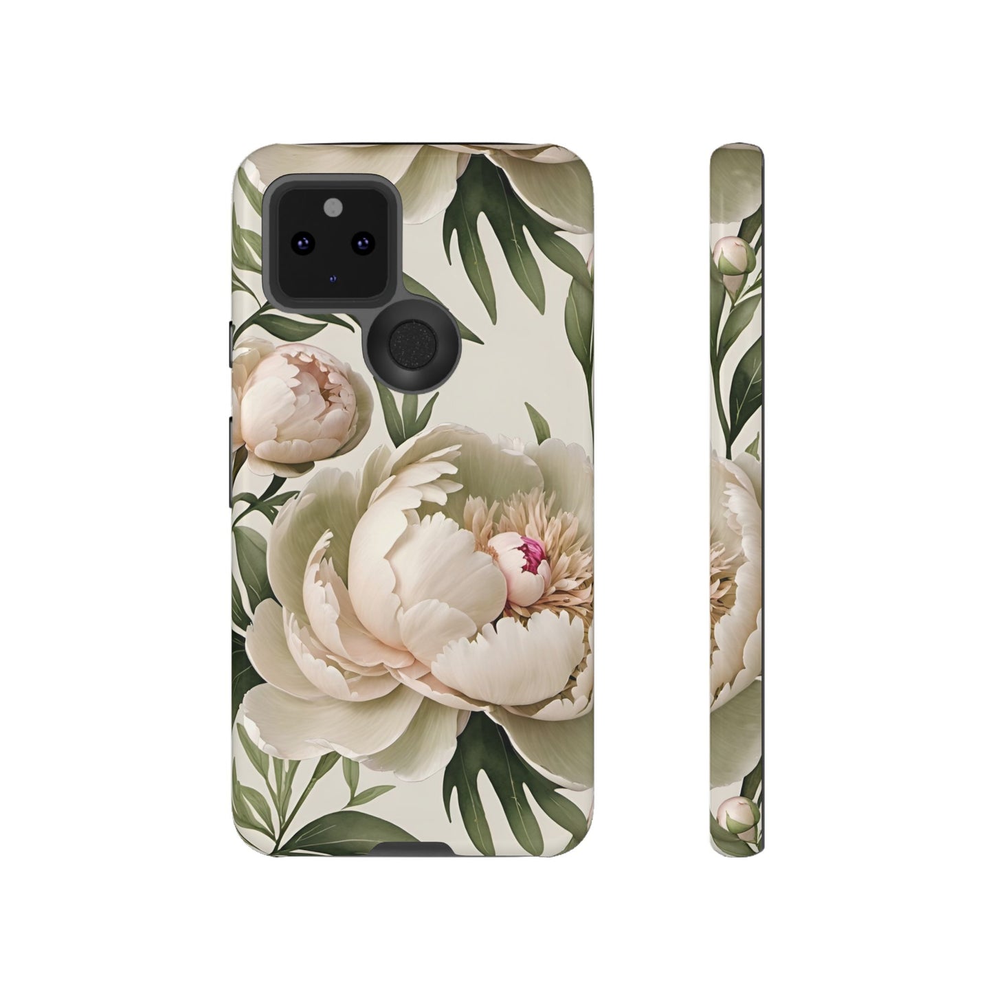 Watercolor Large Peonies Tough Cases