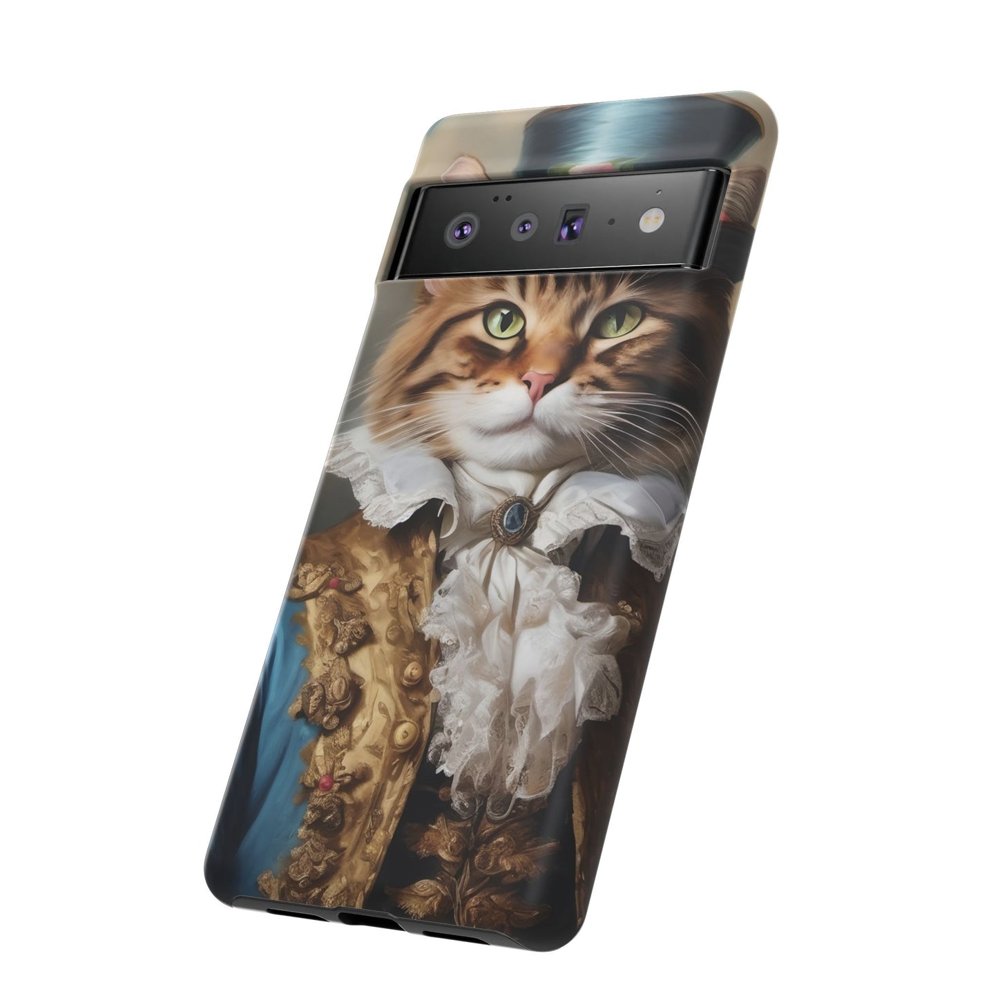 Rococo Cat Tough Phone Cases (A Gentleman)