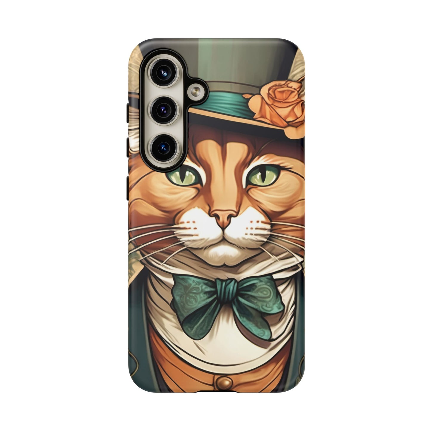 Alphonse Mucha Tough Phone Cases (A gentleman cat)
