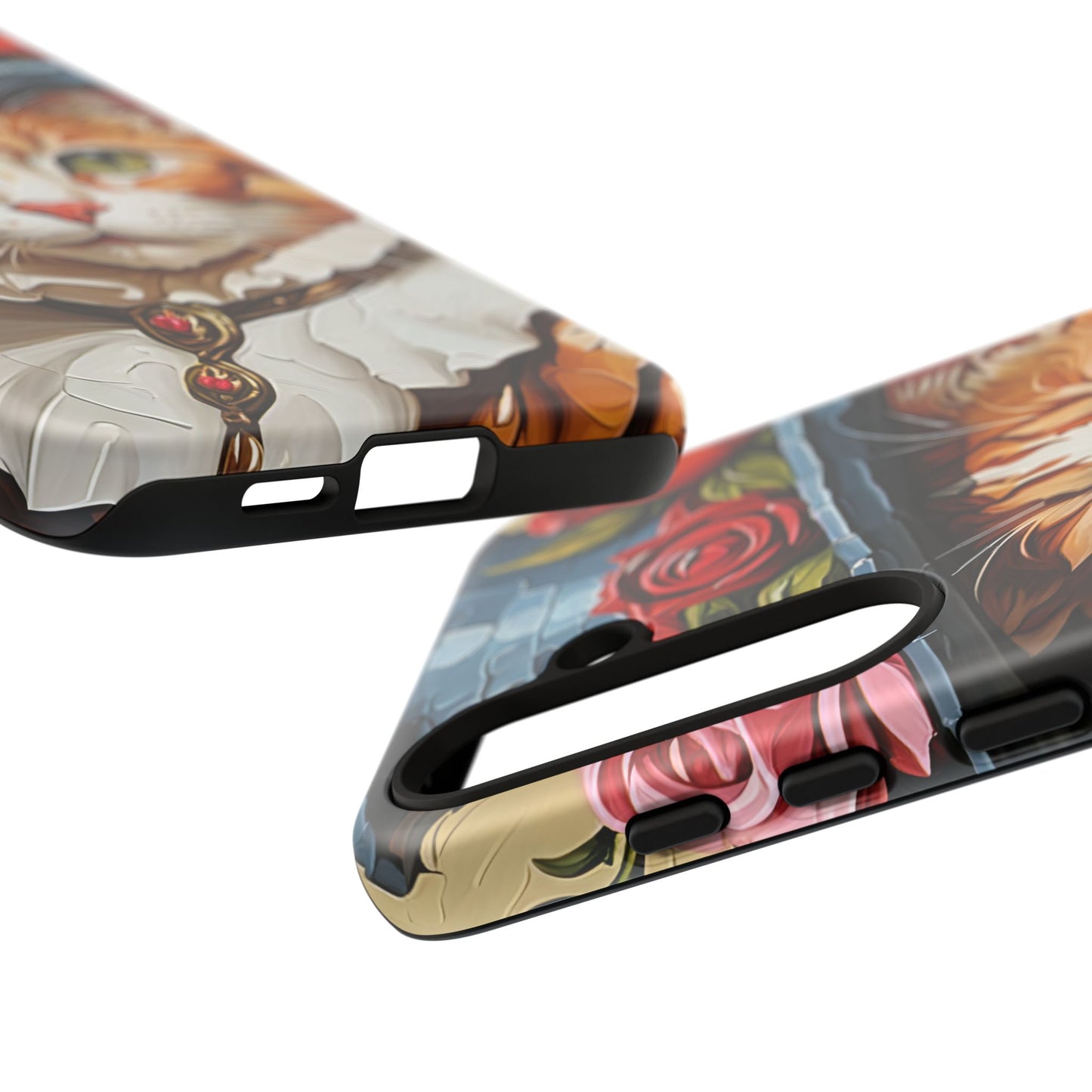 Oil Painting Cat Tough Phone Cases (A Gentleman)