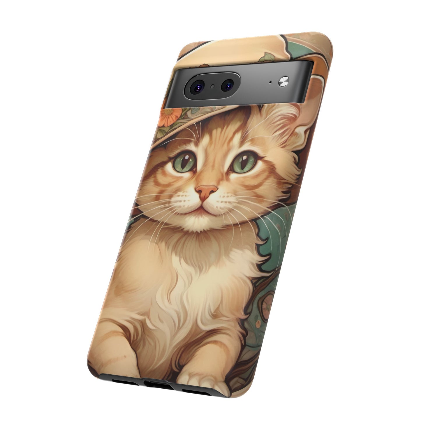 Alphonse Mucha Tough Phone Cases (A kitten)