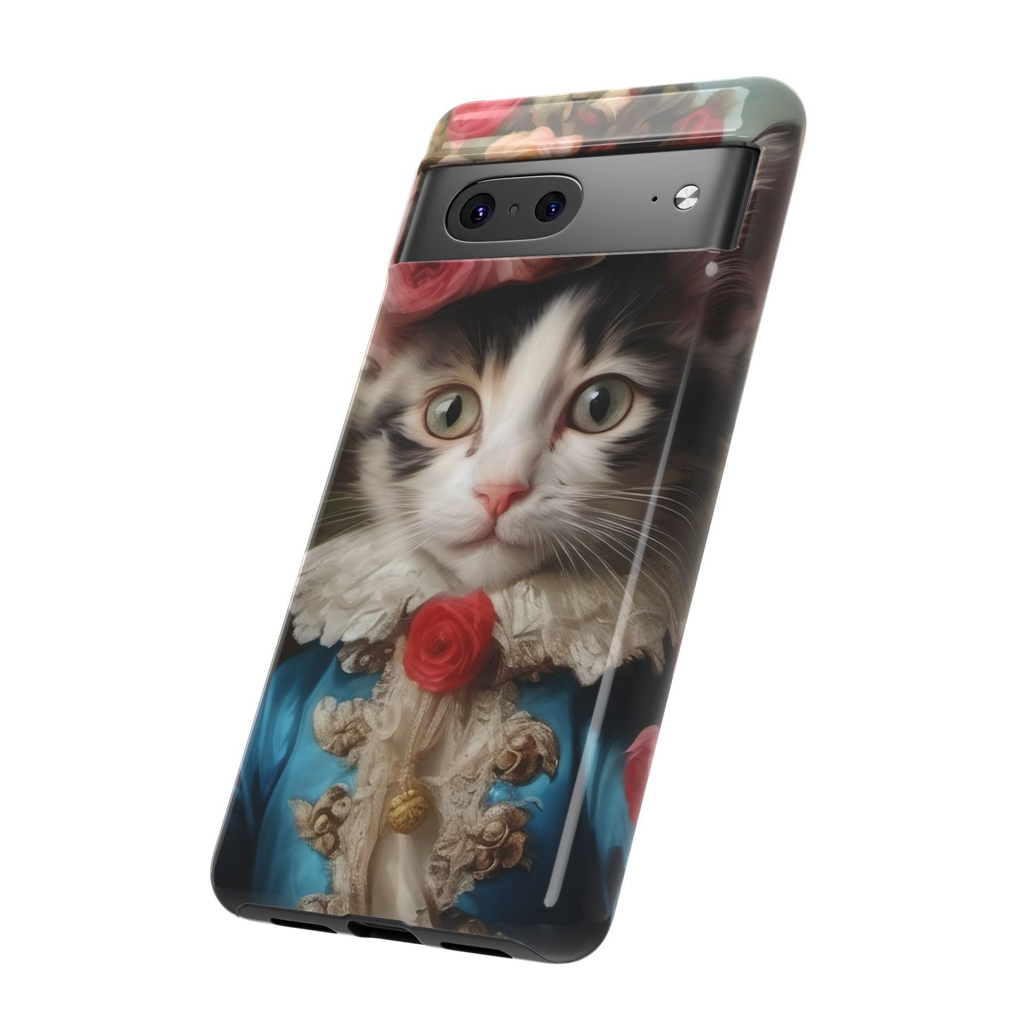 Rococo Cat Tough Phone Cases (A Kitten)
