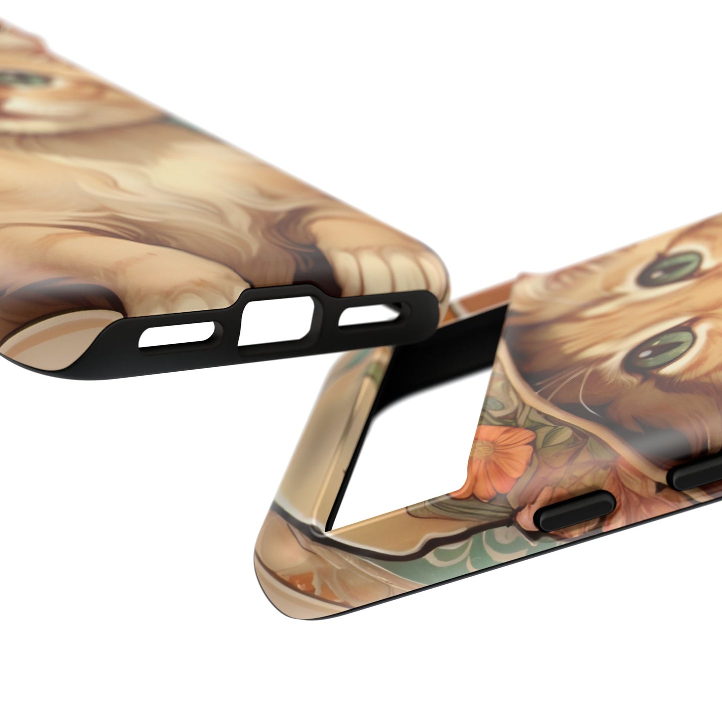 Alphonse Mucha Tough Phone Cases (A kitten)