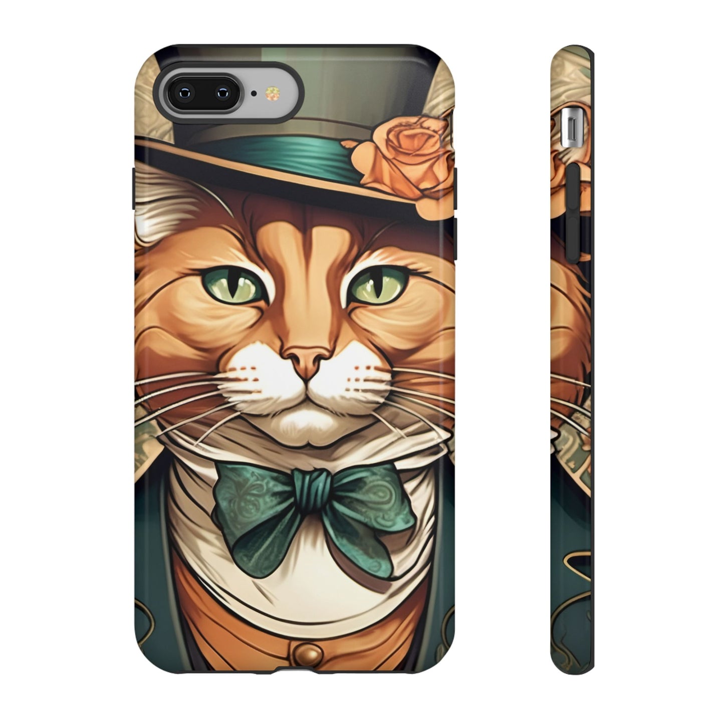 Alphonse Mucha Tough Phone Cases (A gentleman cat)