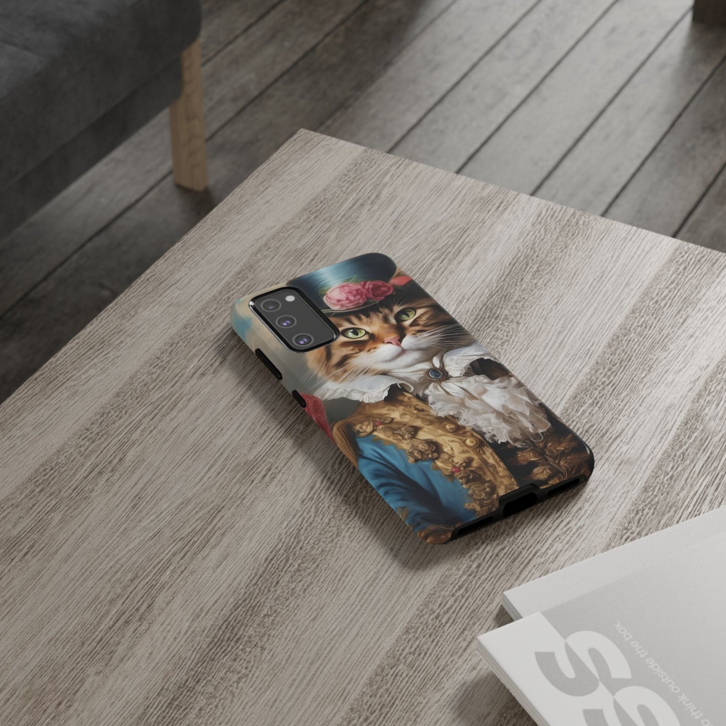 Rococo Cat Tough Phone Cases (A Gentleman)