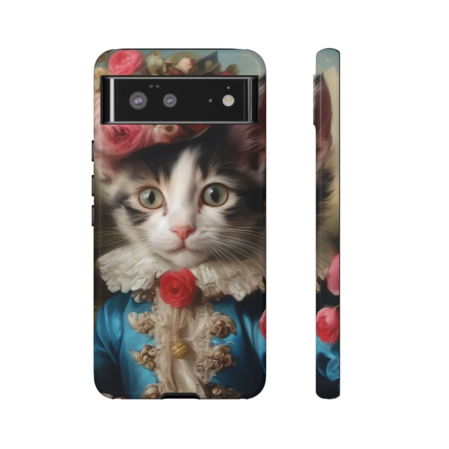 Rococo Cat Tough Phone Cases (A Kitten)