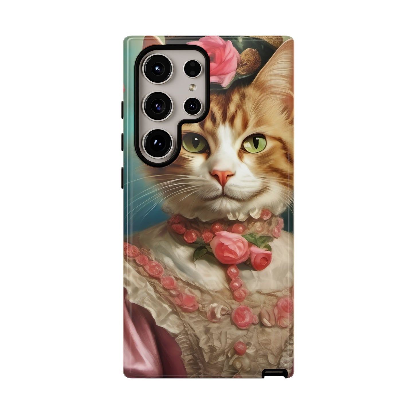 Rococo Cat Tough Phone Cases (A Queen 2)