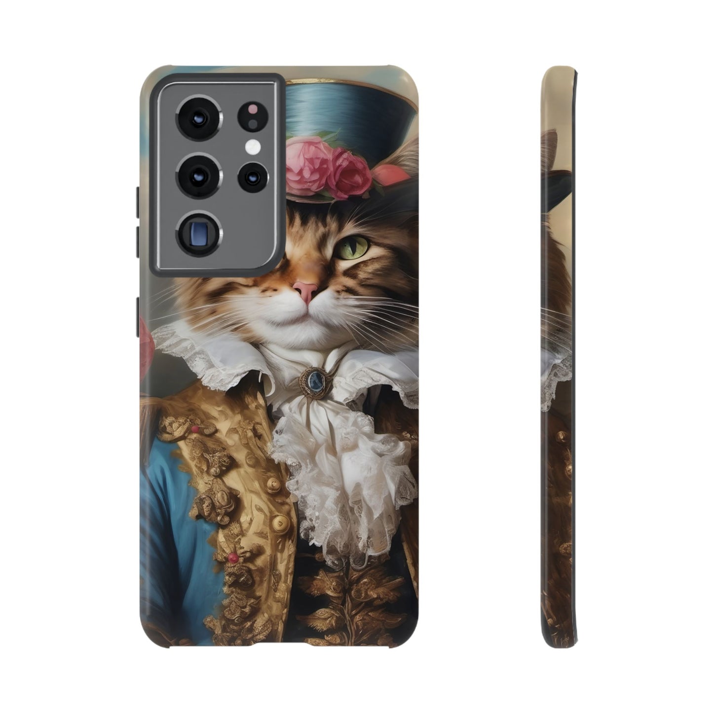 Rococo Cat Tough Phone Cases (A Gentleman)