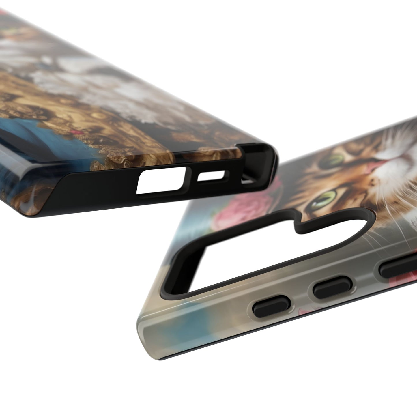 Rococo Cat Tough Phone Cases (A Gentleman)