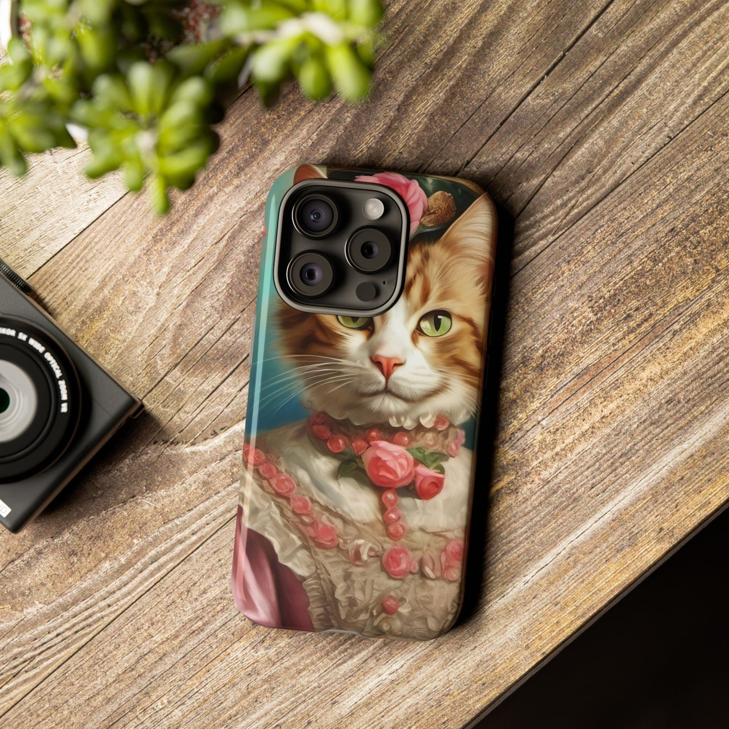 Rococo Cat Tough Phone Cases (A Queen 2)