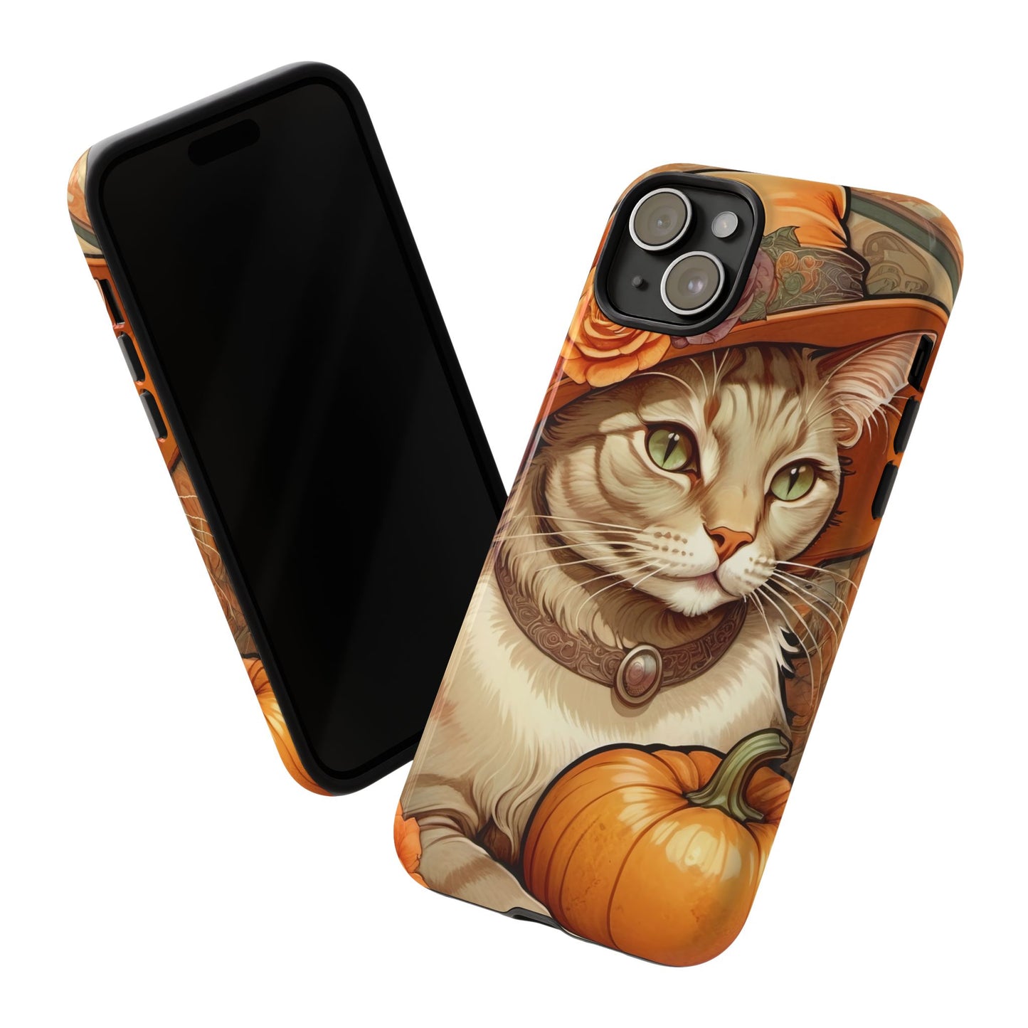 Halloween Alphonse Mucha Tough Phone Cases