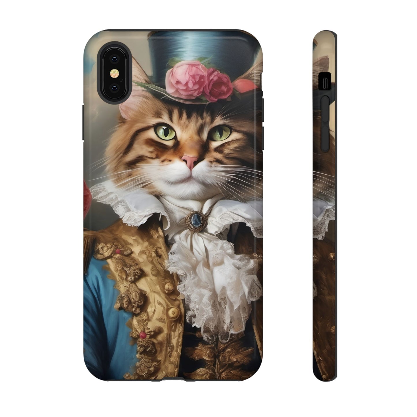 Rococo Cat Tough Phone Cases (A Gentleman)