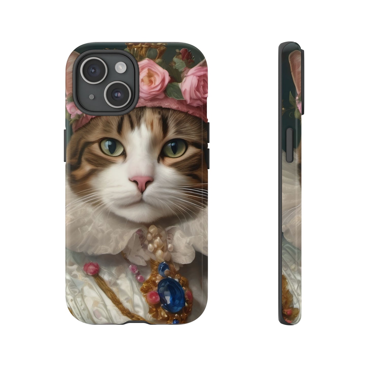 Rococo Cat Tough Phone Cases (A Queen)