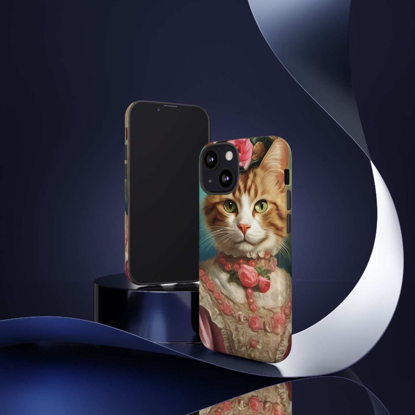 Rococo Cat Tough Phone Cases (A Queen 2)