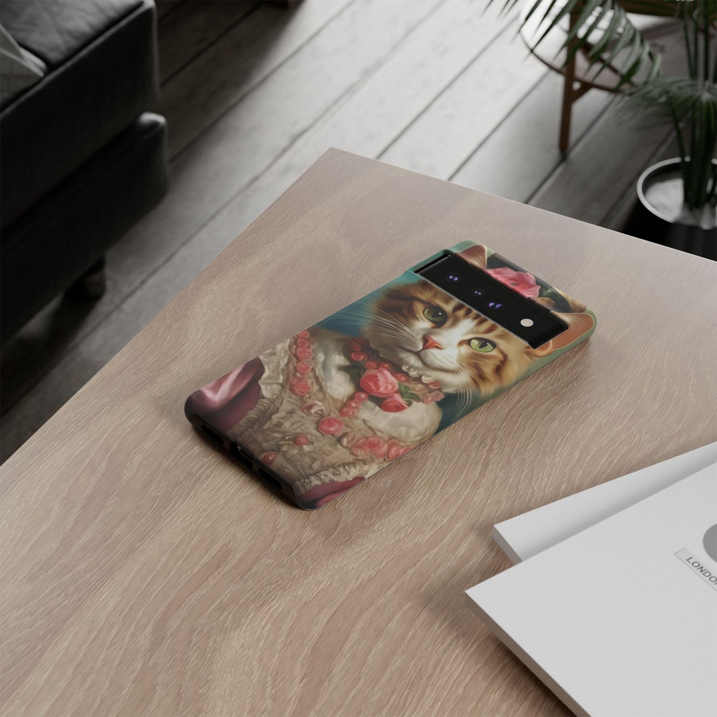 Rococo Cat Tough Phone Cases (A Queen 2)