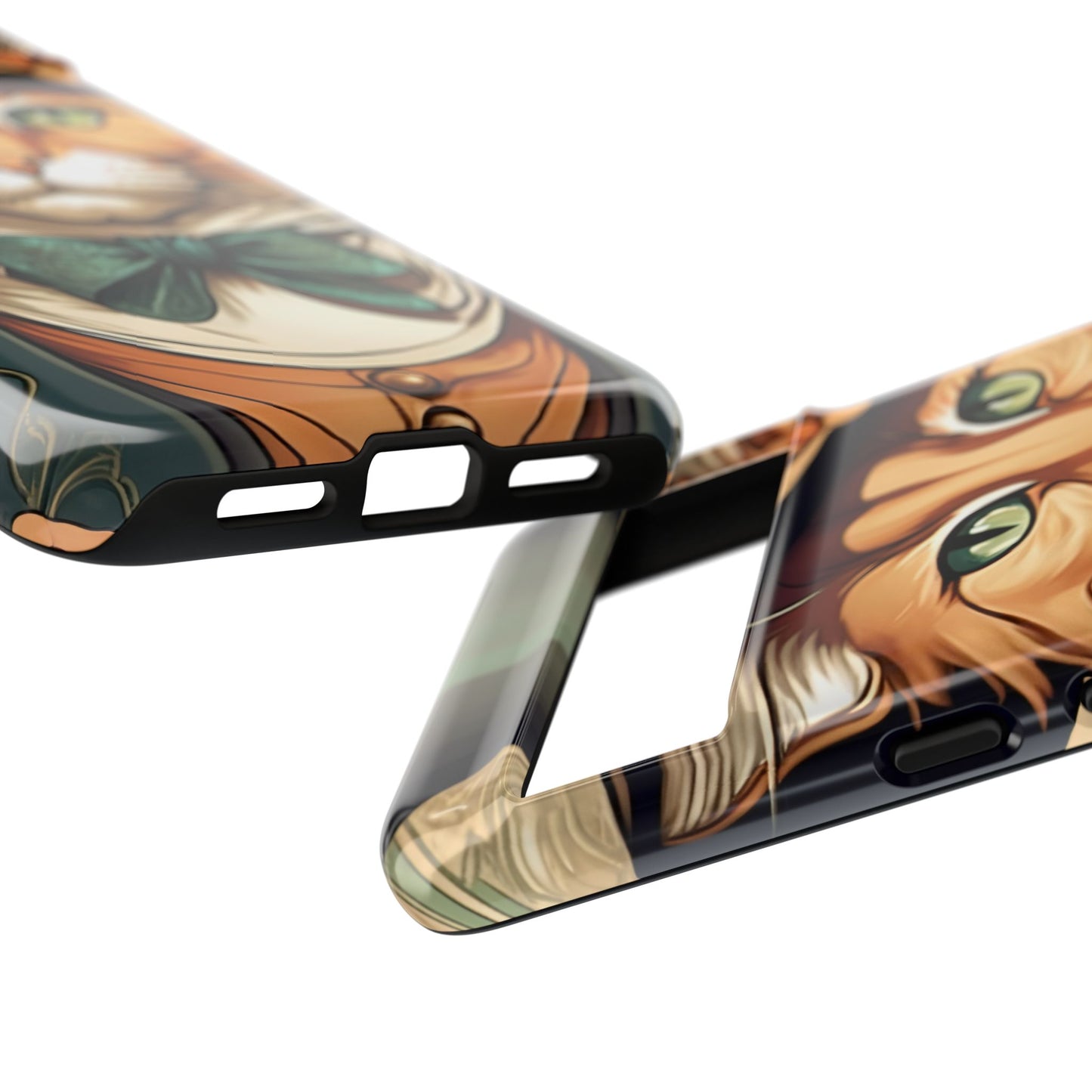 Alphonse Mucha Tough Phone Cases (A gentleman cat)
