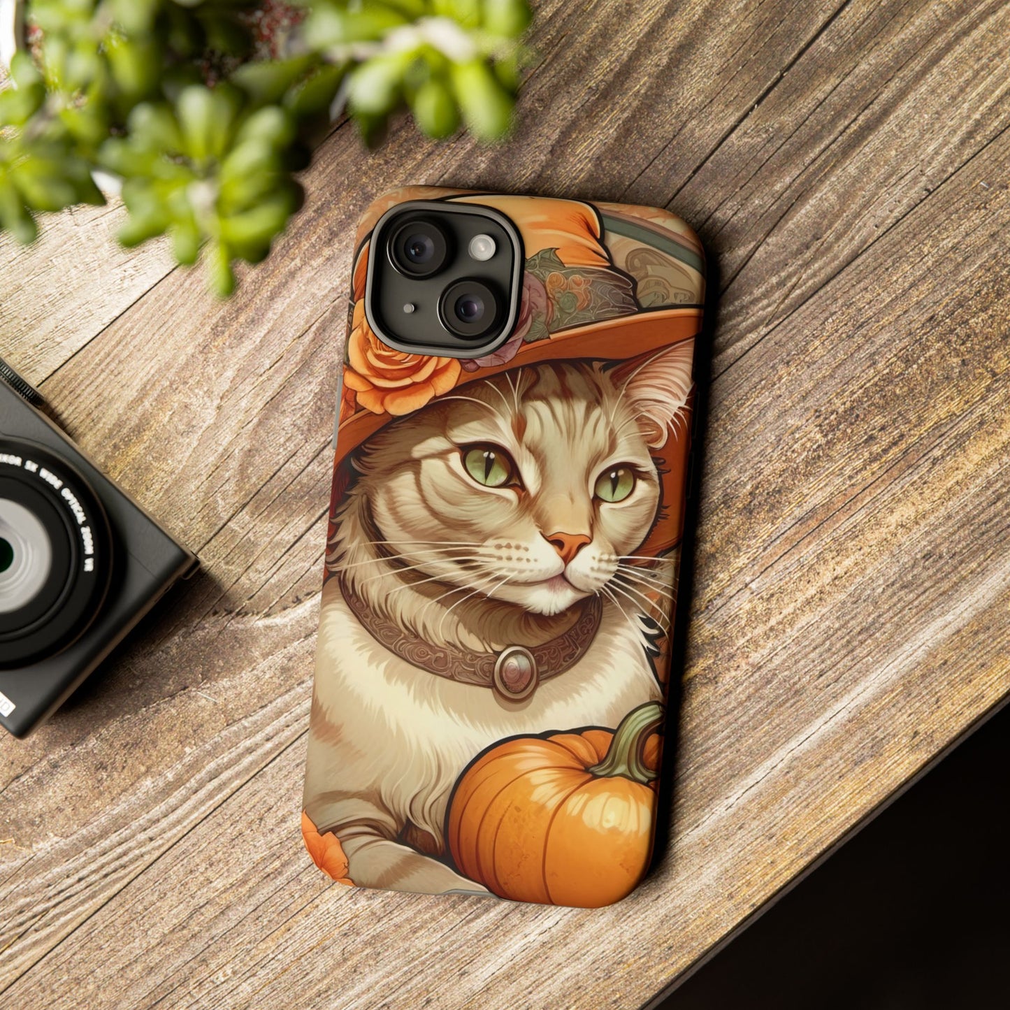 Halloween Alphonse Mucha Tough Phone Cases