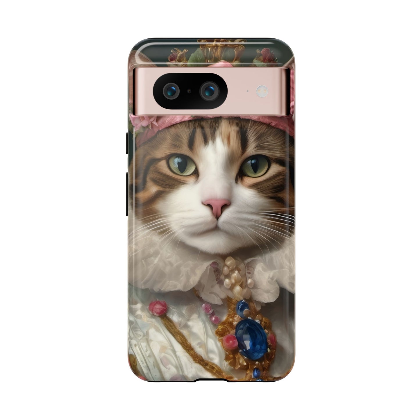 Rococo Cat Tough Phone Cases (A Queen)