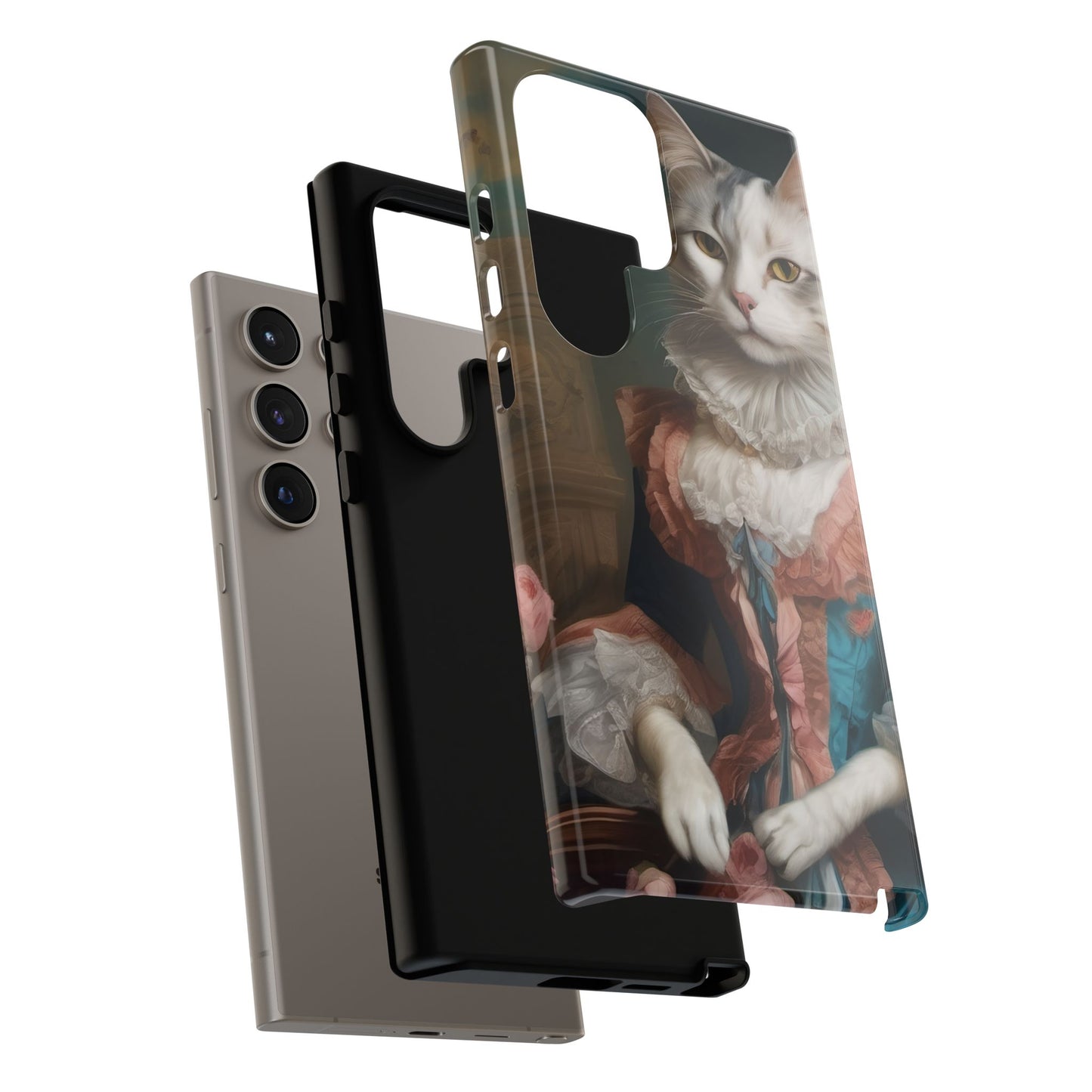 Rococo Cat Tough Phone Cases (A Queen 3)