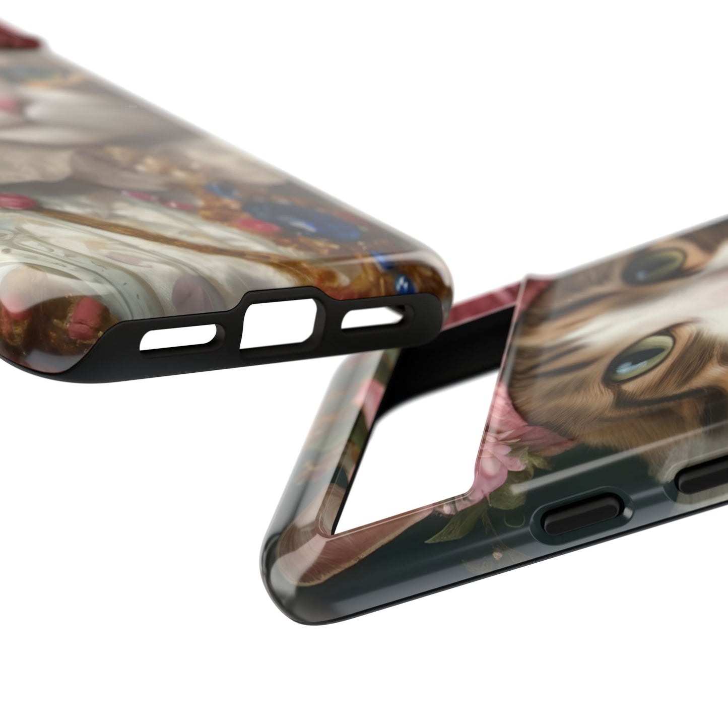 Rococo Cat Tough Phone Cases (A Queen)