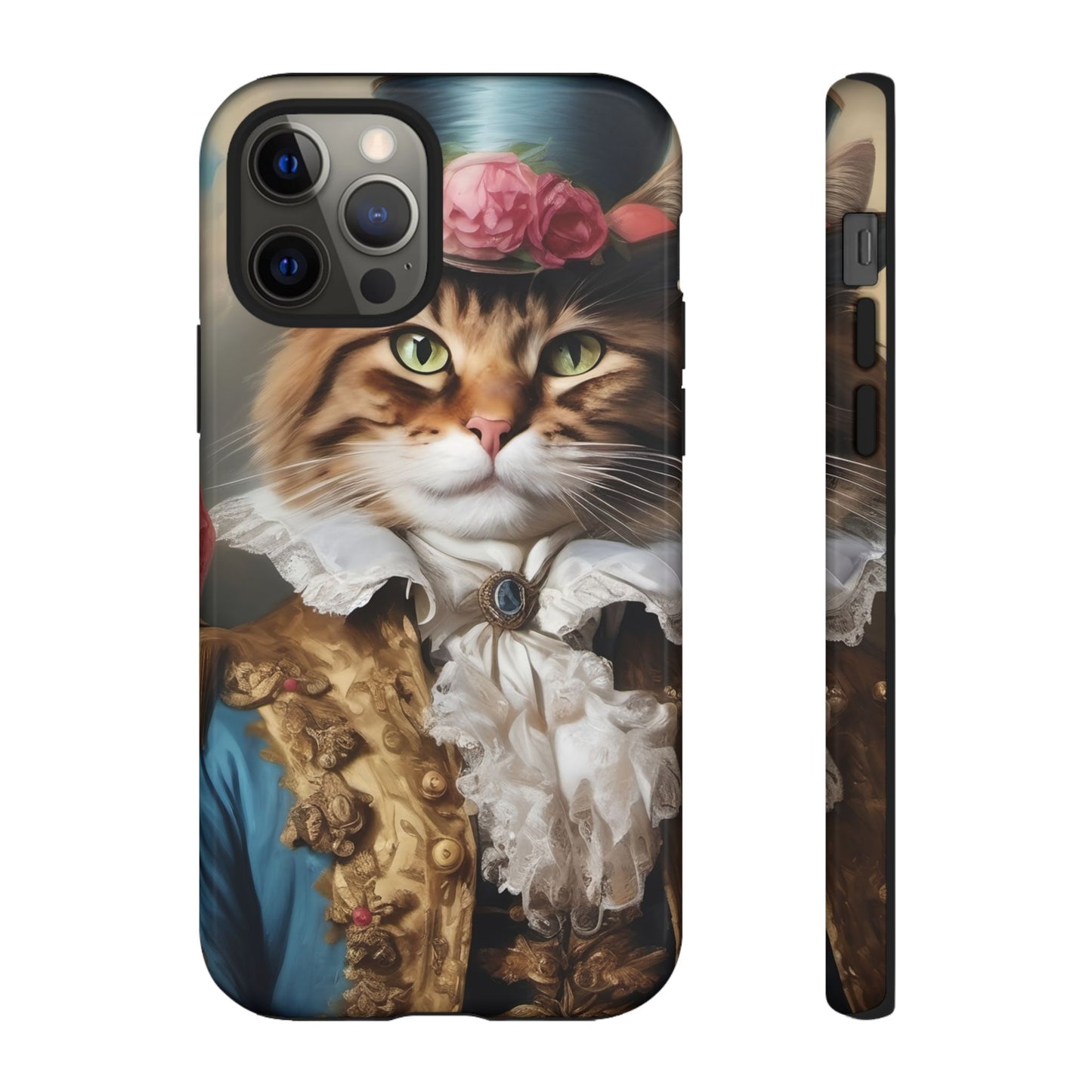 Rococo Cat Tough Phone Cases (A Gentleman)