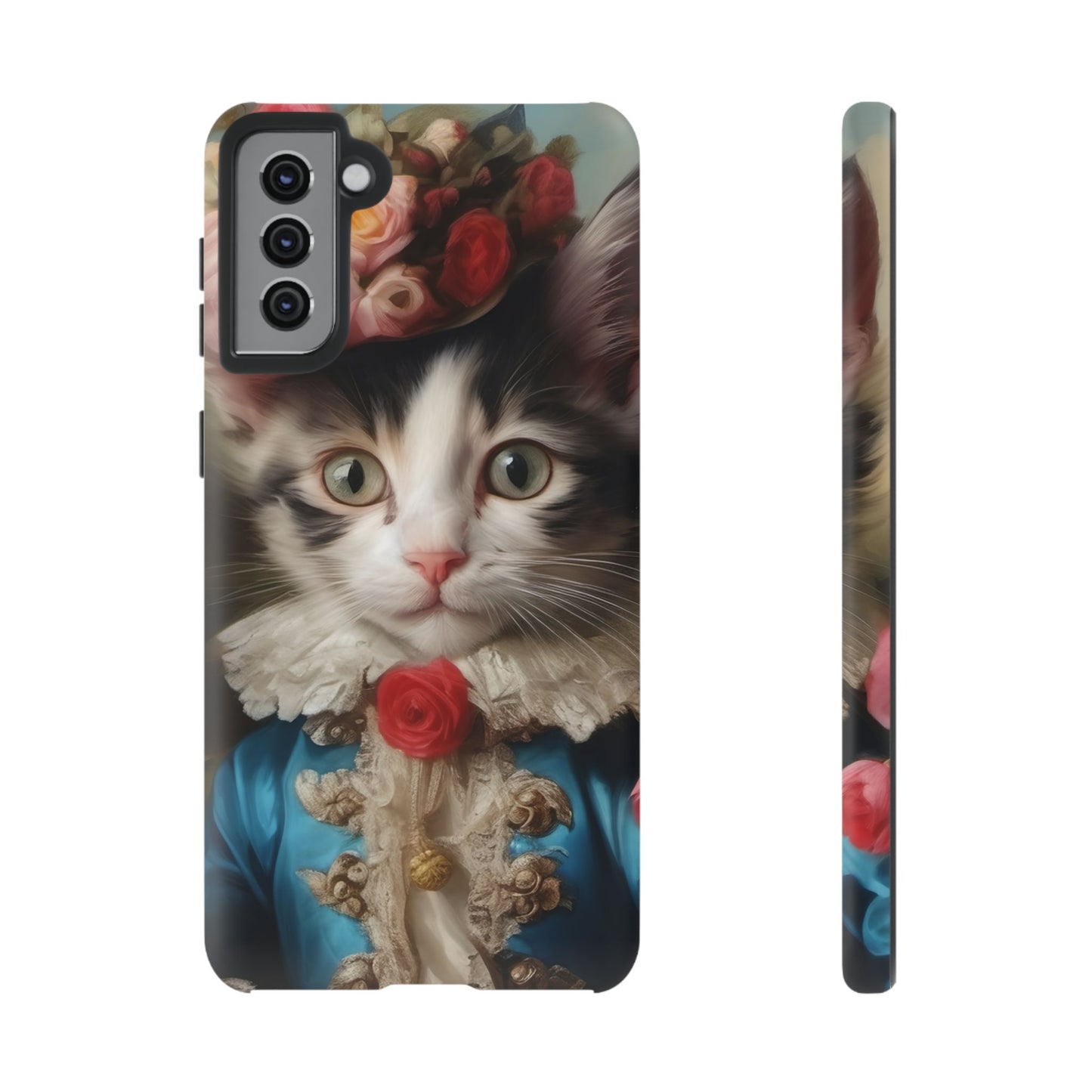 Rococo Cat Tough Phone Cases (A Kitten)