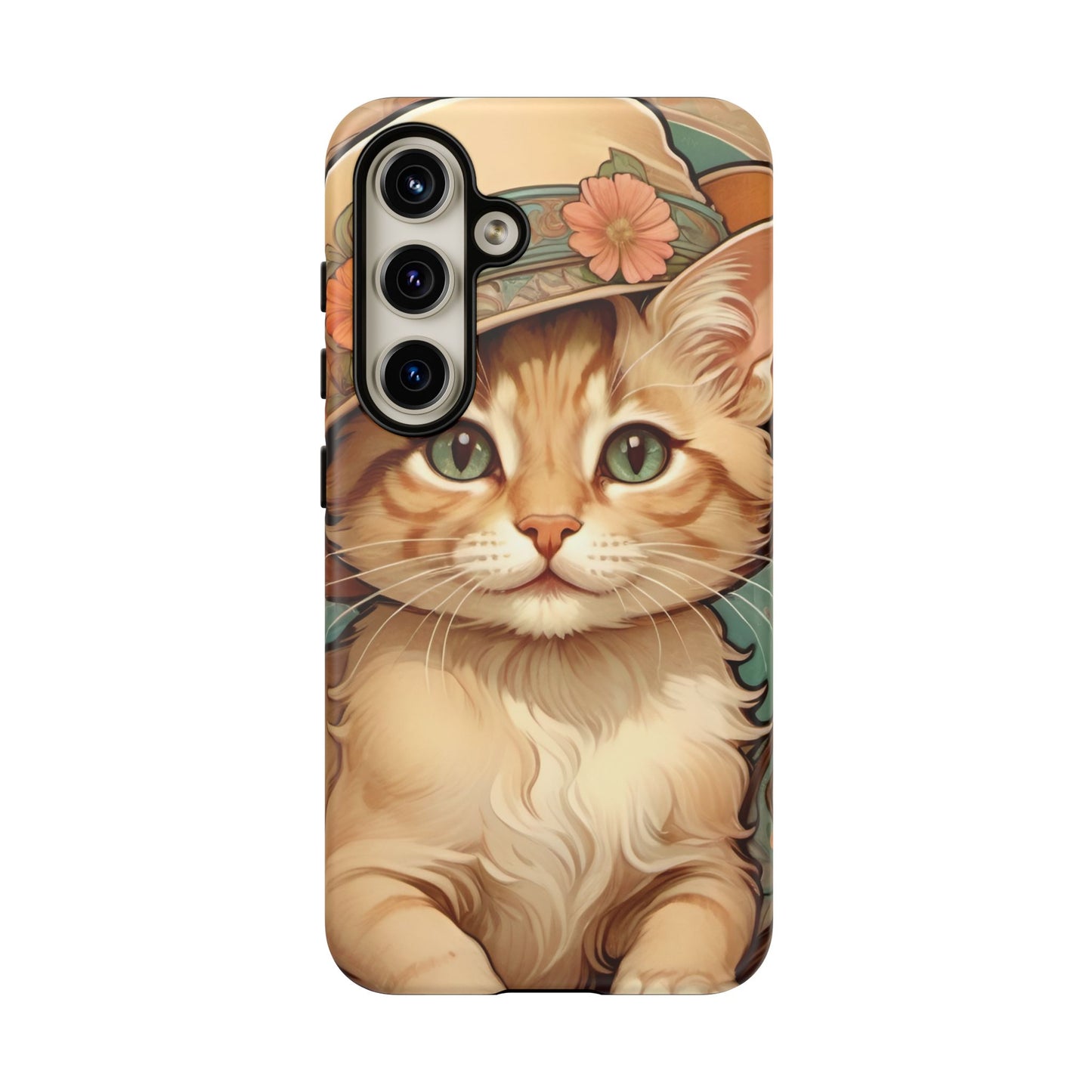 Alphonse Mucha Tough Phone Cases (A kitten)