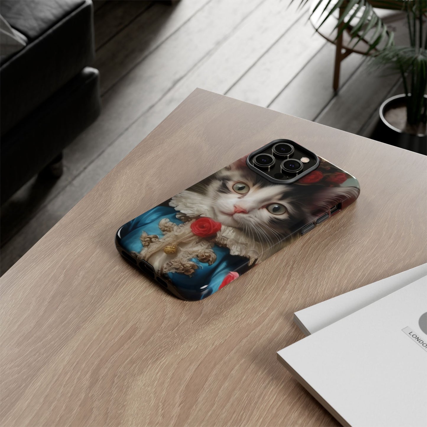 Rococo Cat Tough Phone Cases (A Kitten)