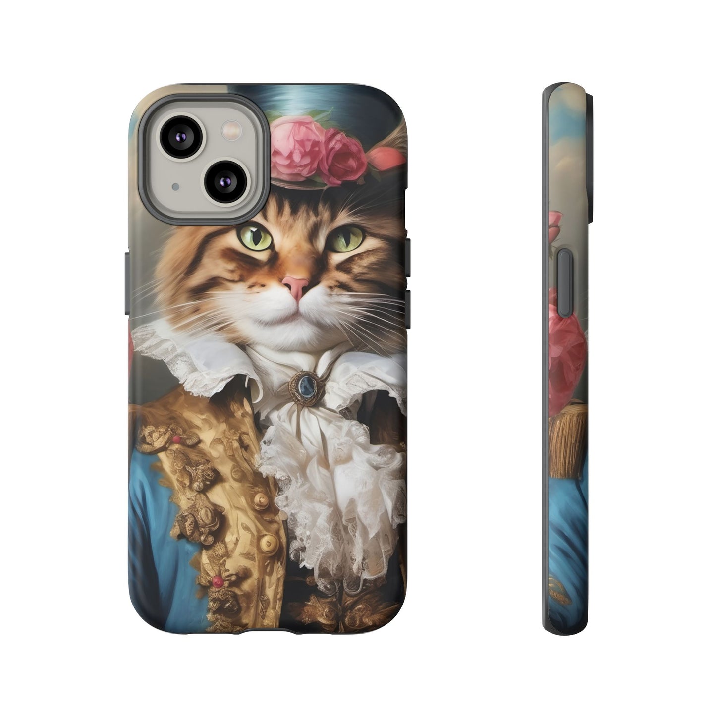 Rococo Cat Tough Phone Cases (A Gentleman)