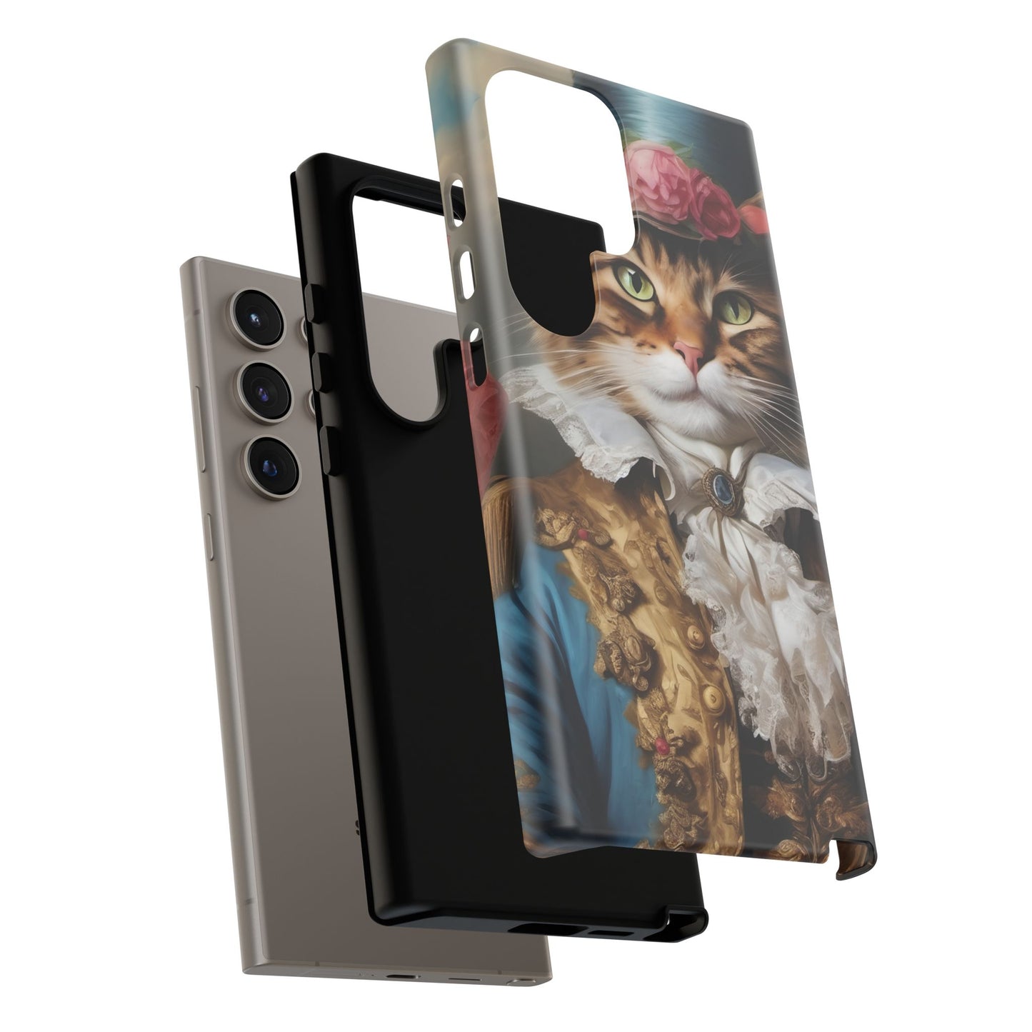 Rococo Cat Tough Phone Cases (A Gentleman)