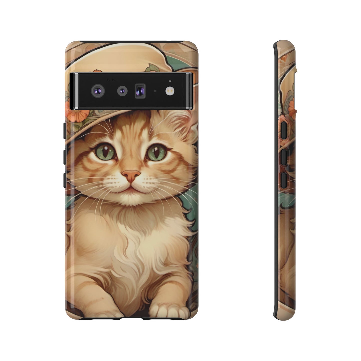 Alphonse Mucha Tough Phone Cases (A kitten)