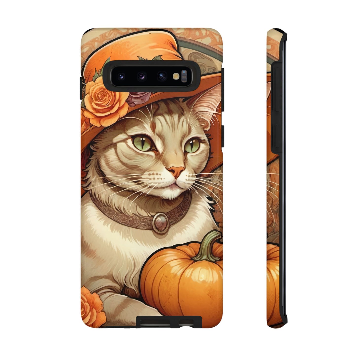 Halloween Alphonse Mucha Tough Phone Cases