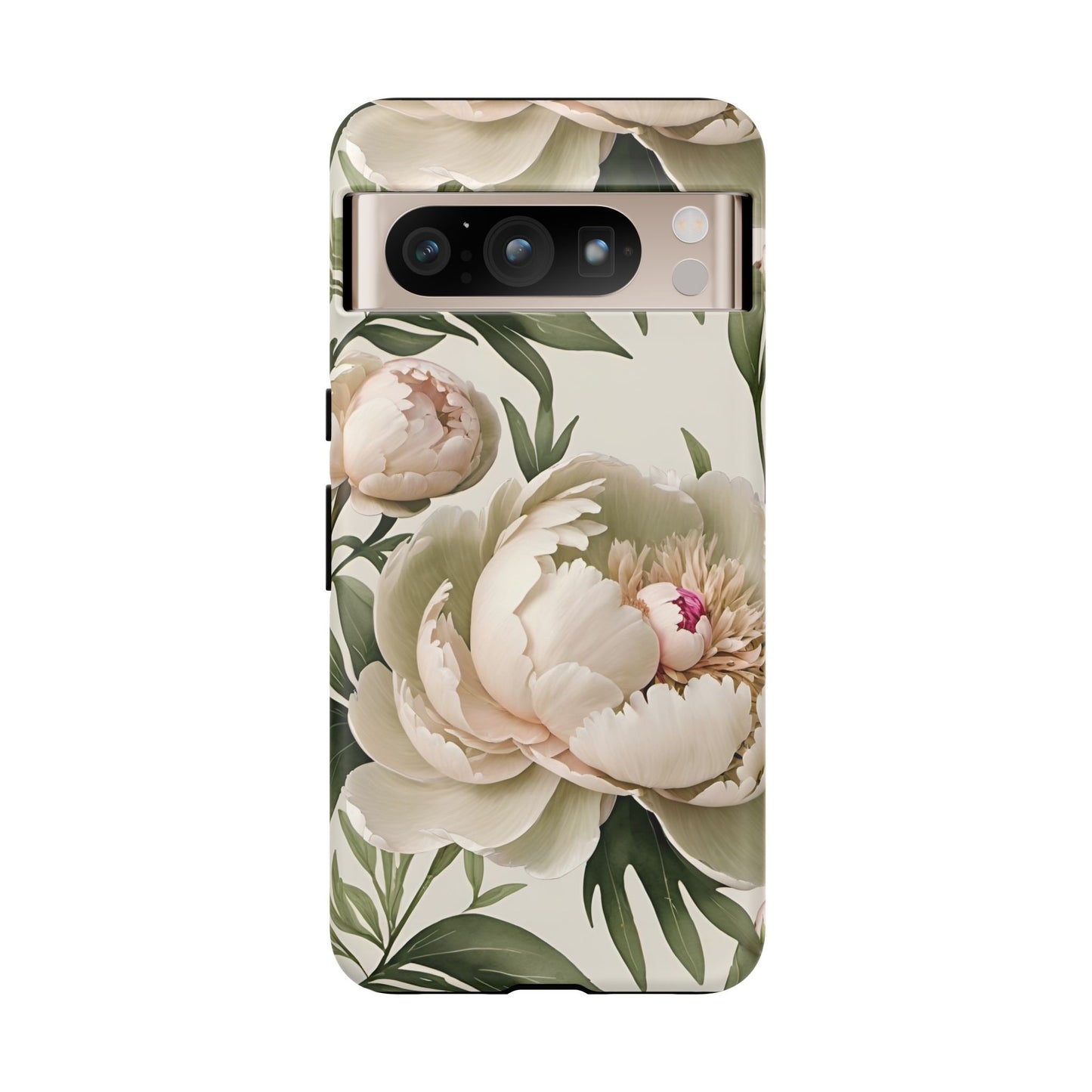 Watercolor Large Peonies Tough Cases