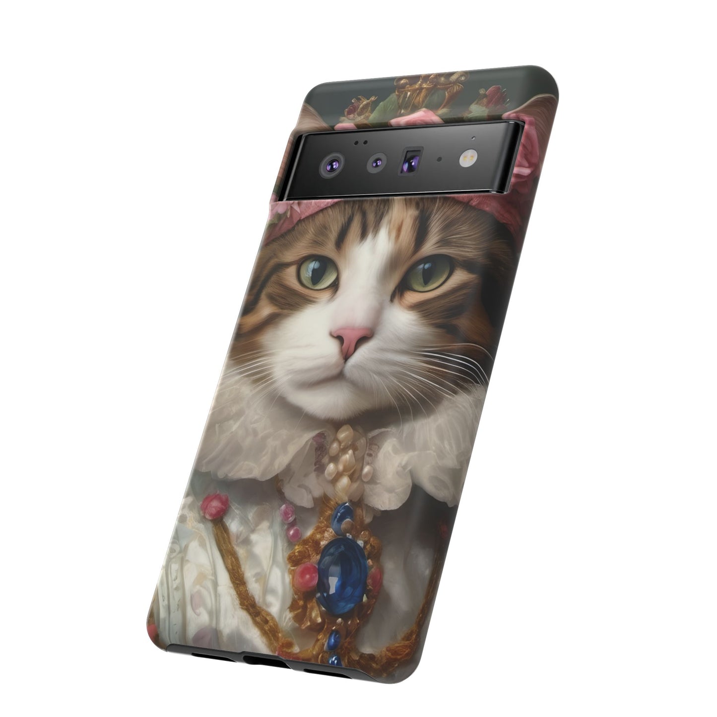 Rococo Cat Tough Phone Cases (A Queen)
