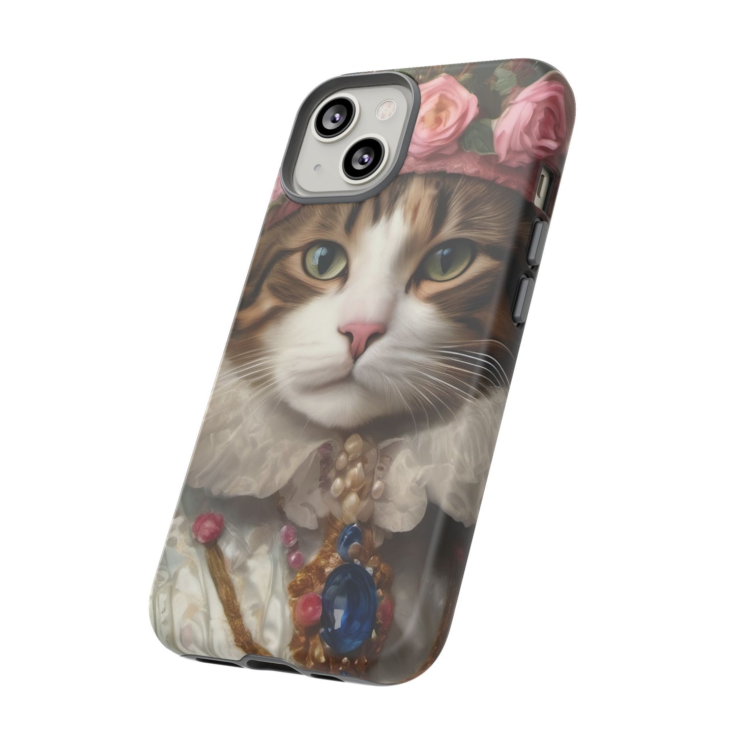 Rococo Cat Tough Phone Cases (A Queen)