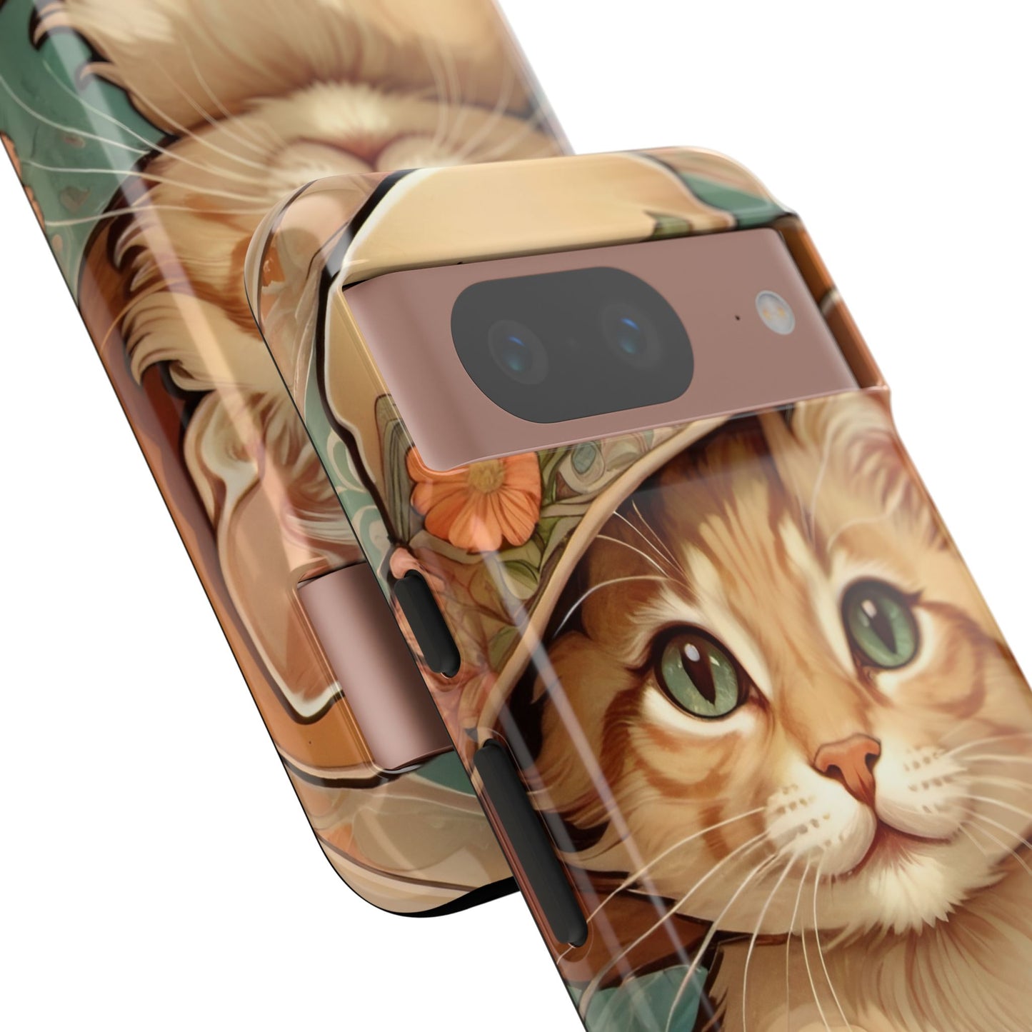 Alphonse Mucha Tough Phone Cases (A kitten)