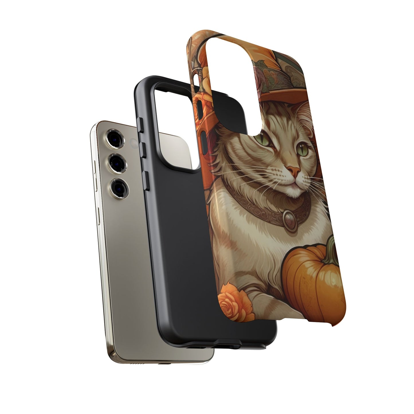 Halloween Alphonse Mucha Tough Phone Cases