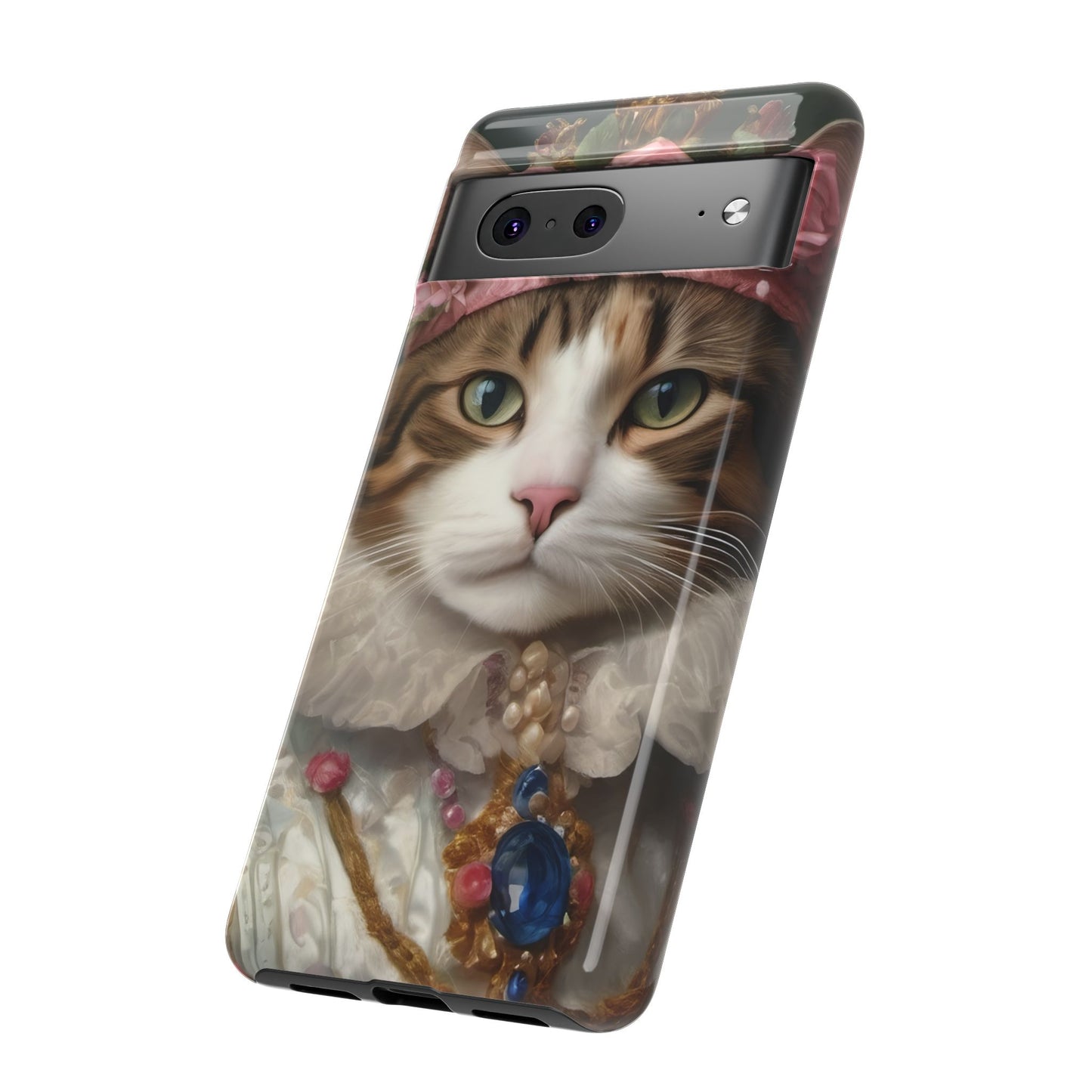 Rococo Cat Tough Phone Cases (A Queen)