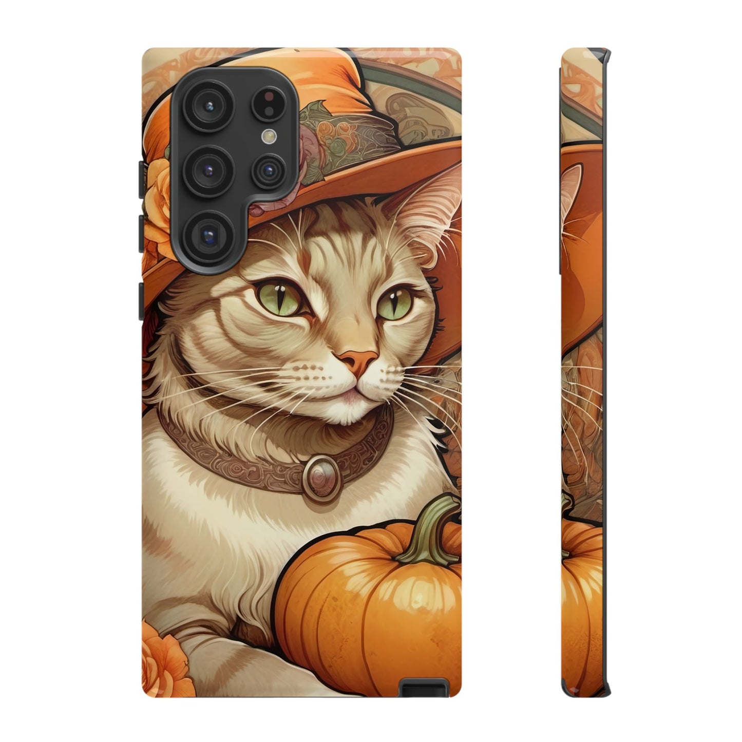 Halloween Alphonse Mucha Tough Phone Cases