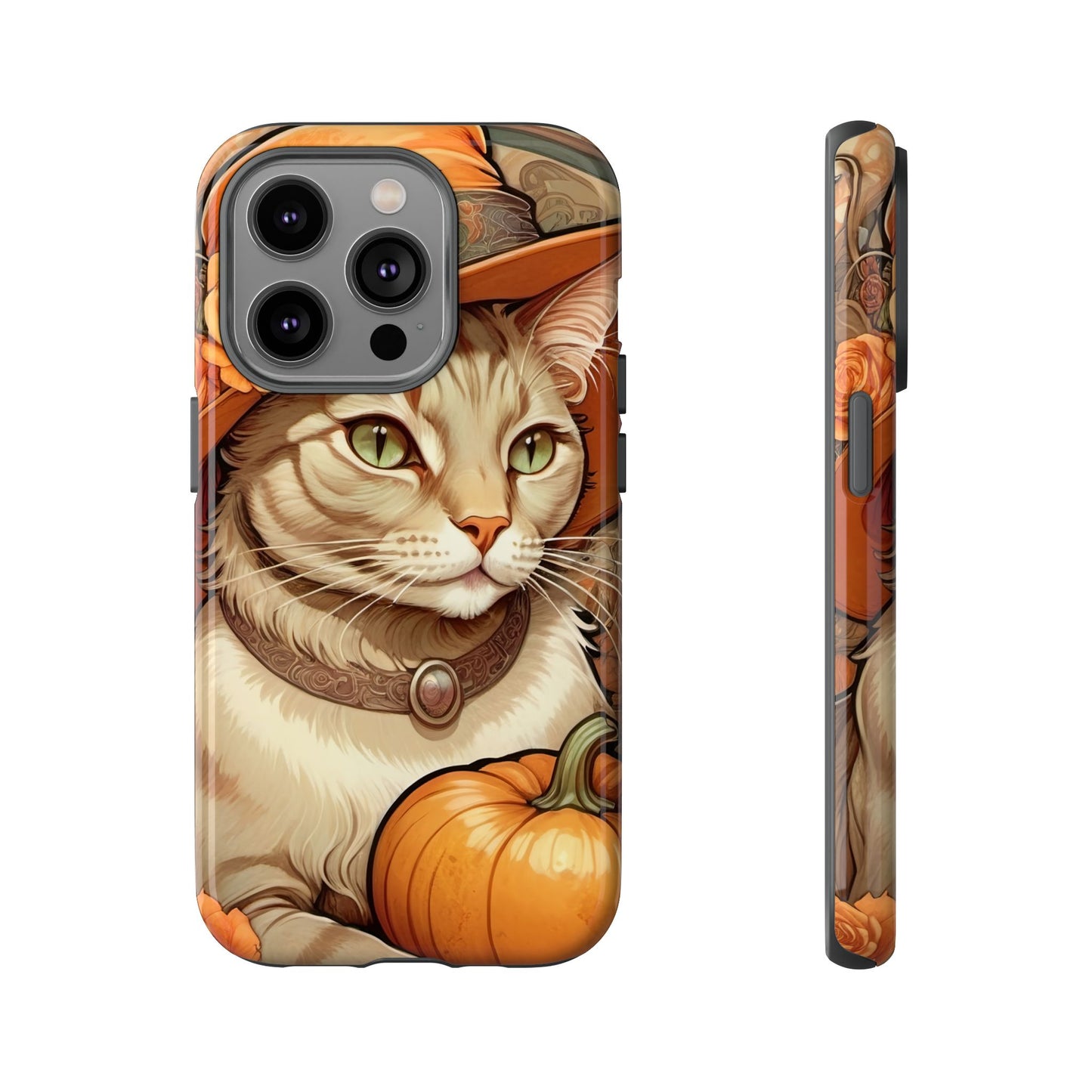 Halloween Alphonse Mucha Tough Phone Cases