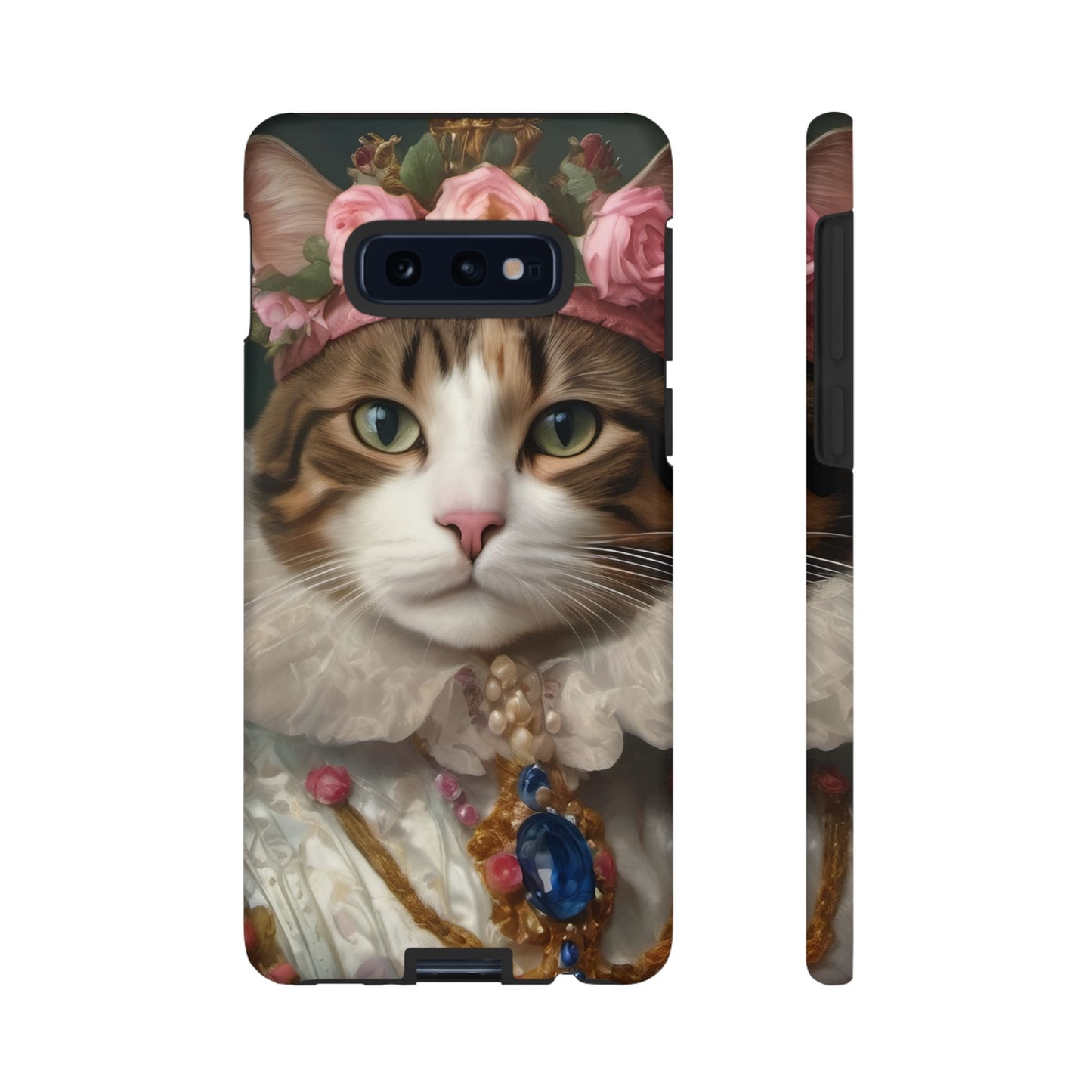 Rococo Cat Tough Phone Cases (A Queen)