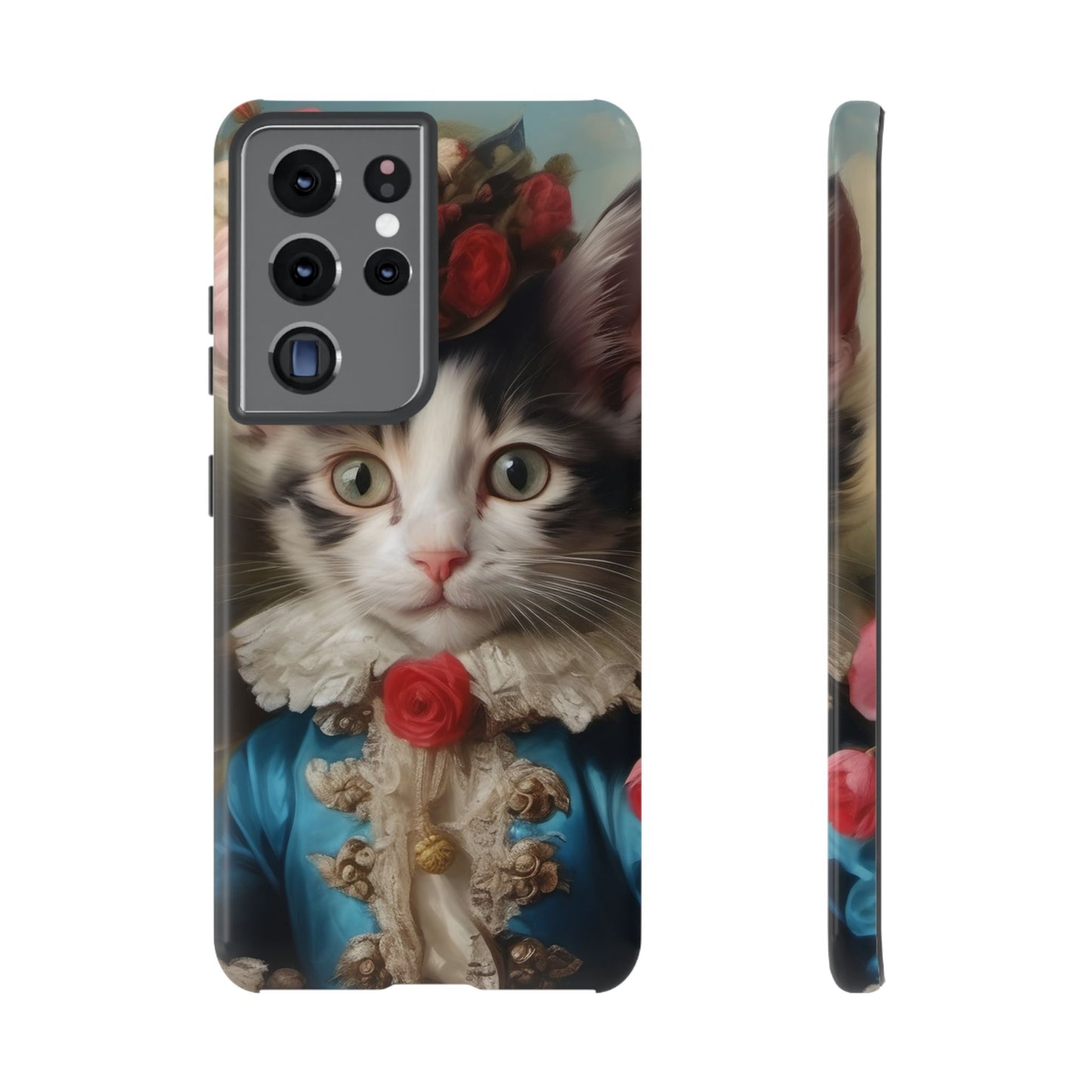 Rococo Cat Tough Phone Cases (A Kitten)
