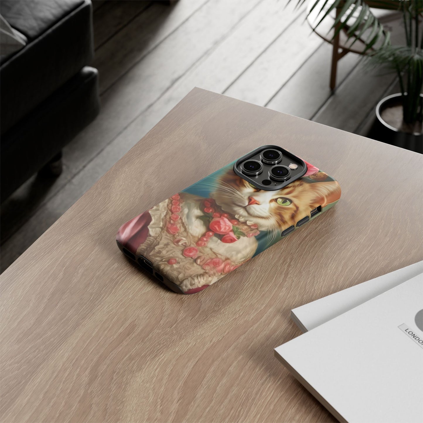 Rococo Cat Tough Phone Cases (A Queen 2)