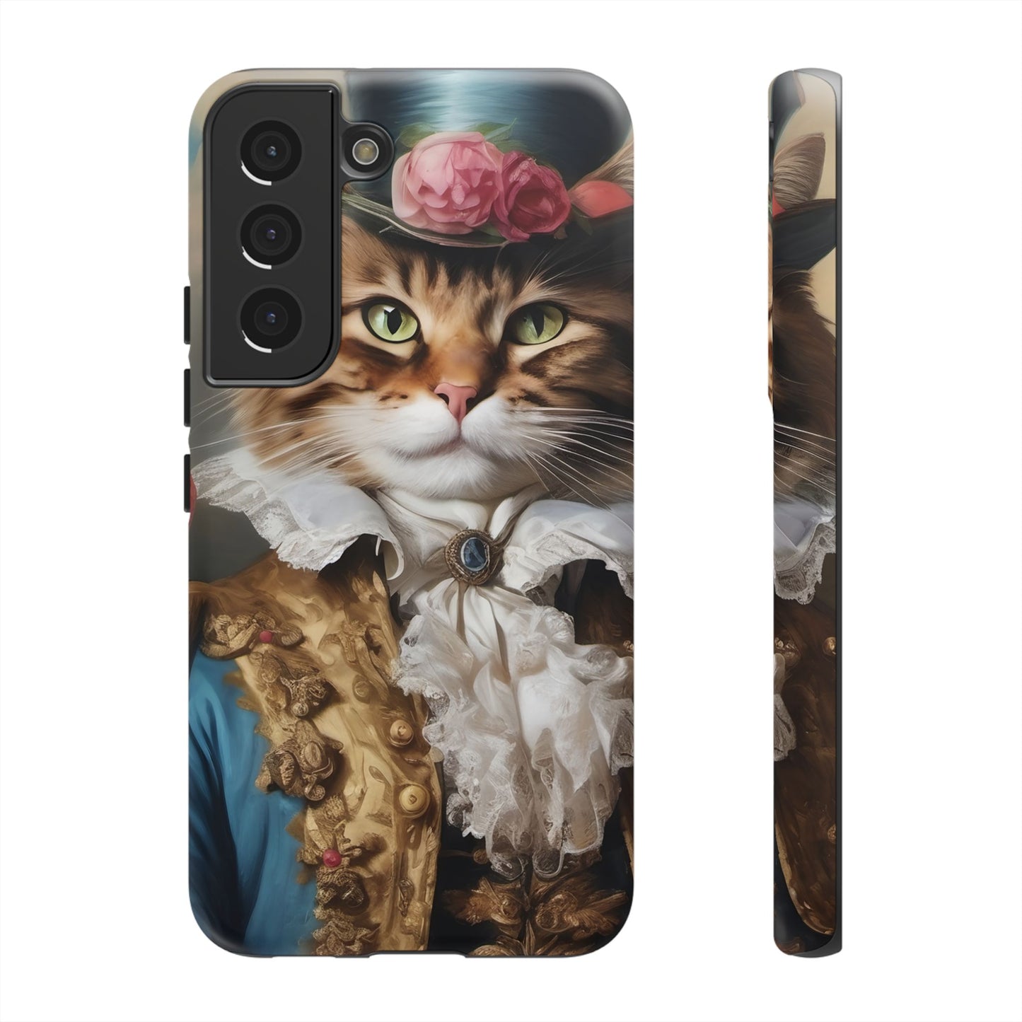 Rococo Cat Tough Phone Cases (A Gentleman)