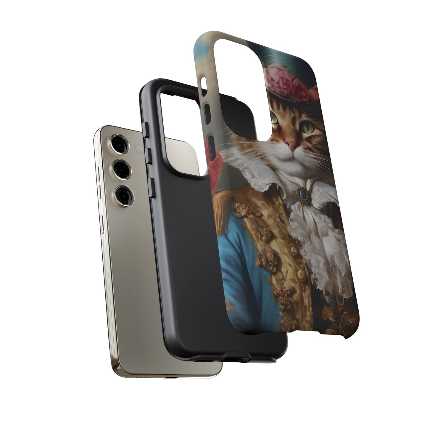 Rococo Cat Tough Phone Cases (A Gentleman)