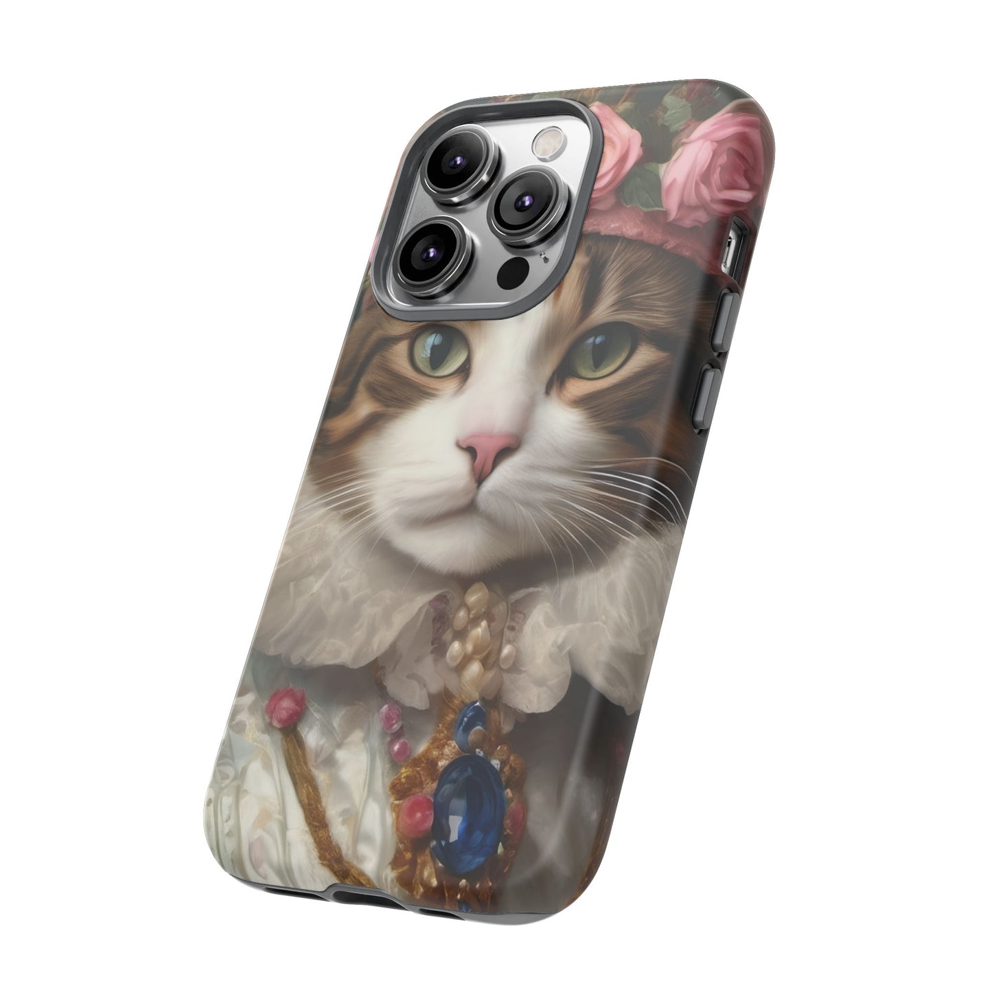 Rococo Cat Tough Phone Cases (A Queen)